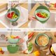 thumbnail image 5 of Colador y colador de cocina 2 en 1 para cocina, juego de colador de alimentos multifuncional, colador de plástico sin BPA con asa, lavadora de arroz, 5 of 5