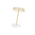 thumbnail image 4 of Organizador de soporte para diademas, soporte de exhibición para diademas, práctico y conveniente soporte de diadema de metal para pinzas para el cabe, 4 of 9