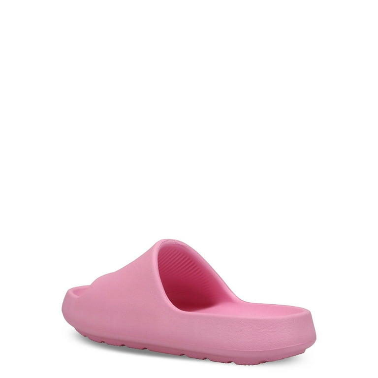Barbie by Mattel Casual Teen Girls Kids Pink Molded EVA Slide Dual Sizes 13 5 Medium Width Walmart