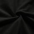 thumbnail image 5 of Miluxas Womens 2 Piece Outfits Summer Solid Skirt Set Button Short Sleeve Tops and Elastic Waist A Line Skirt Dress Sets with Pockets Black, 5 of 5