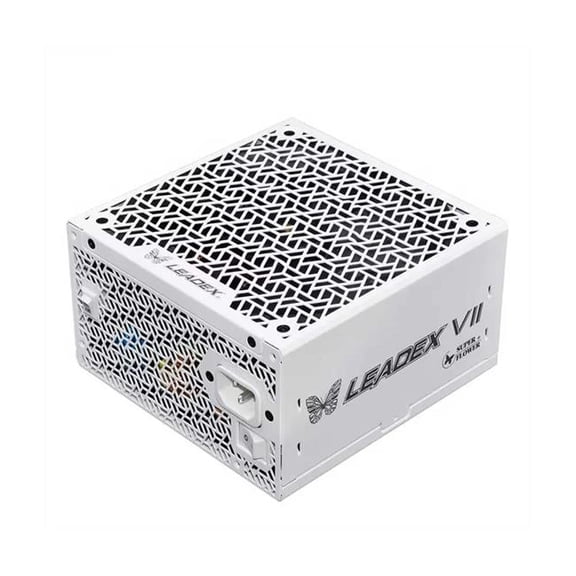 Super Flower SF-1000F14XP WH Leadex VII Platinum Pro 1000W ATX 3.1 Power Supply, White
