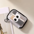 thumbnail image 4 of Bklubk Cute Mesh Makeup Pouch Waterproof Transparent Cosmetic Bag Portable Travel Organizer Case For Lipstick And Small Beauty Items, 4 of 6