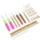thumbnail image 1 of Anillos Para El Cabello Anillos Para Trenzas Para El Cabello Gancho De Ganchillo Rastas Aguja Gancho Para Ganchillo 89pcs Anillos Para El Cabello De Metal Anillos Para Trenzas Para ANGGREK Otros, 1 of 8