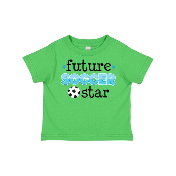 Inktastic Future Soccer Star Boys Toddler T-Shirt