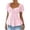 Pink, variant on Peplum Top Women'S 2026 Square Neck Puff Short Sleeve Smocked Blouses Tie Front Drawstring Bow Ruffle Hem Eyelet Tops for Women Ruched High Waist Plain T-Shirt Pink 2XL
