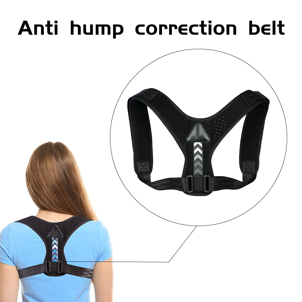 HOTBEST Back Support Shoulder Lumbar Brace Belt Back Health Waist ...