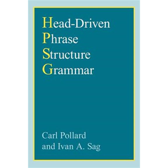 Pre-Owned Studies in Contemporary Linguistics: Head-Driven Phrase Structure Grammar (Paperback)