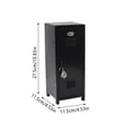 thumbnail image 2 of MSBF Mini Metal Locker with Lock Safe Box Black Keys Magnetic Door Small Money and Cash Secure Storage Organizer Back to School, 2 of 8