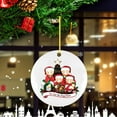 thumbnail image 2 of Christmas Hanging Decor,Christmas Tree Ornaments,Christmas Decorations Indoor Clearance,Christmas Decorations Ornaments,2020 New Christmas Tree Decoration Lighted Pendant Faceless Old Man Pendant, 2 of 8