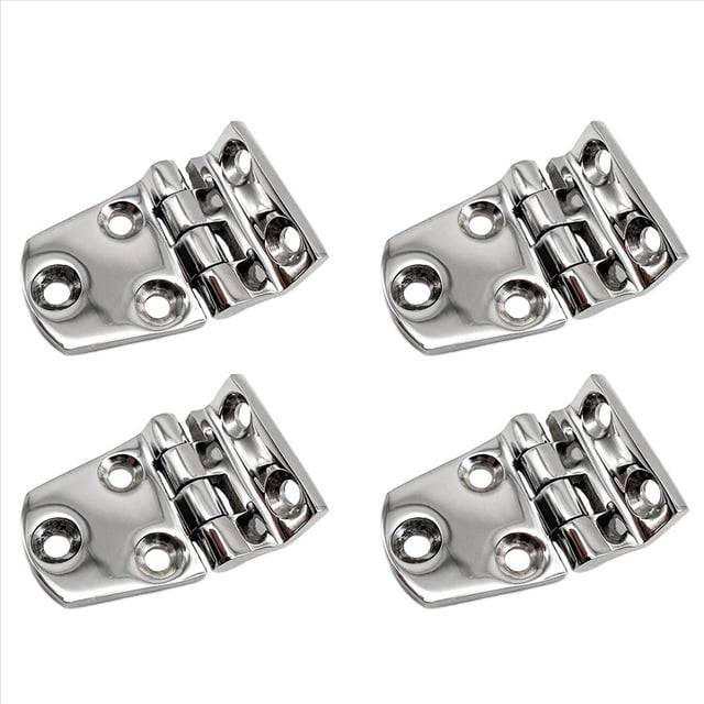 4X Bisagras de Acero Inoxidable Bisagras de la Puerta para , 37 X 54Mm