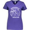 thumbnail image 3 of Inktastic Summer Vacation Mode Carolina Beach North Carolina Women's V-Neck T-Shirt, 3 of 5