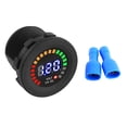 thumbnail image 3 of Keenso 12V Volt Meter Gauge LED Display Voltmeter Waterproof For ATV/UTV/Trailer/Camper, 3 of 8