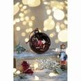 thumbnail image 3 of D3.9" Christmas Ball Ornaments, Glass Decorative Hanging Ball Christmas Tree Ornaments for Holiday Party Decorations, Set of 6, 3 of 9