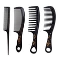 thumbnail image 1 of Juego de 4 Peines de Pelo y Cepillos para Cabello Portátiles para Mujeres y Hombres, 1 of 6