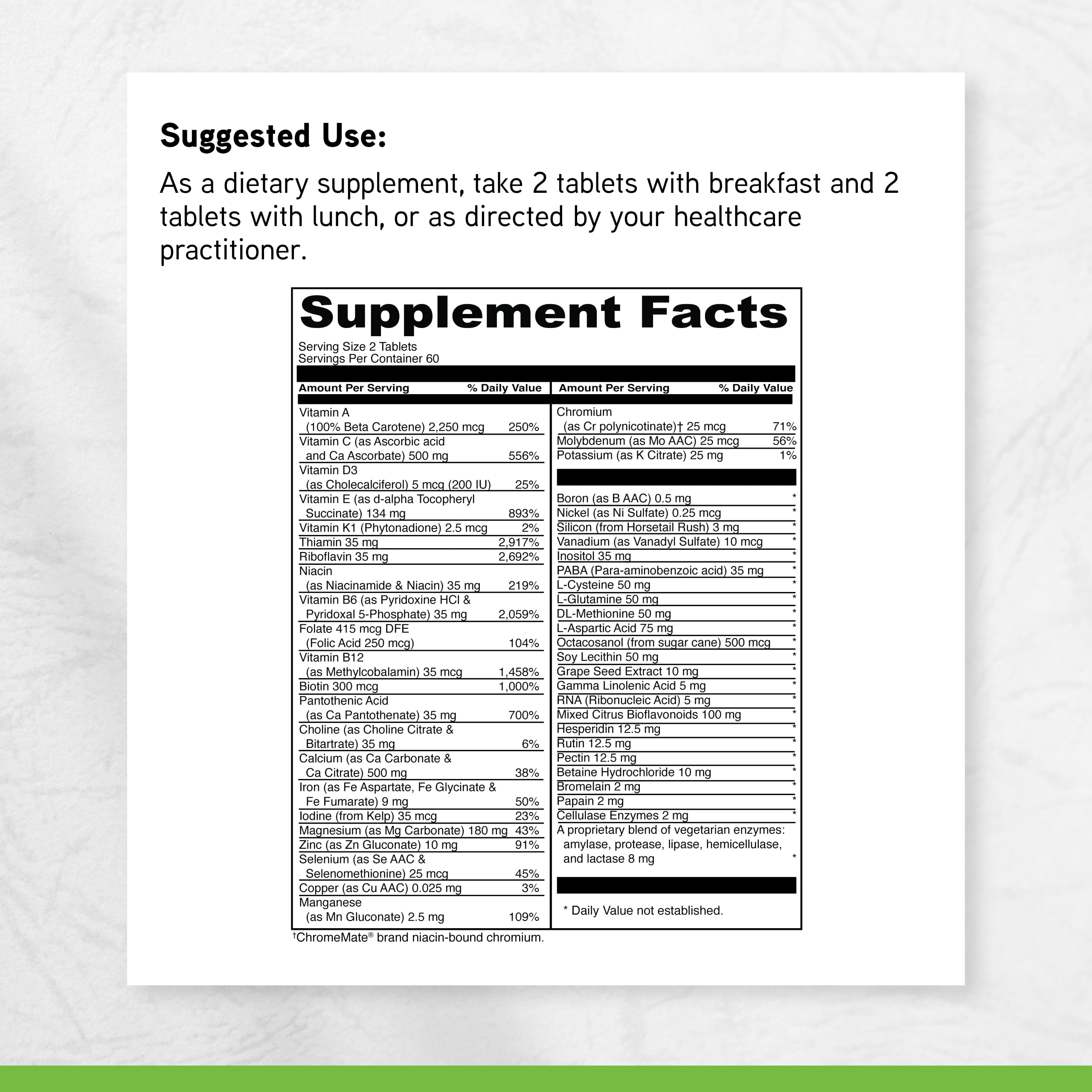 DaVinci Labs Spectra Woman - Multivitamin to Support Bone & Digestive Health - 120 Tablets