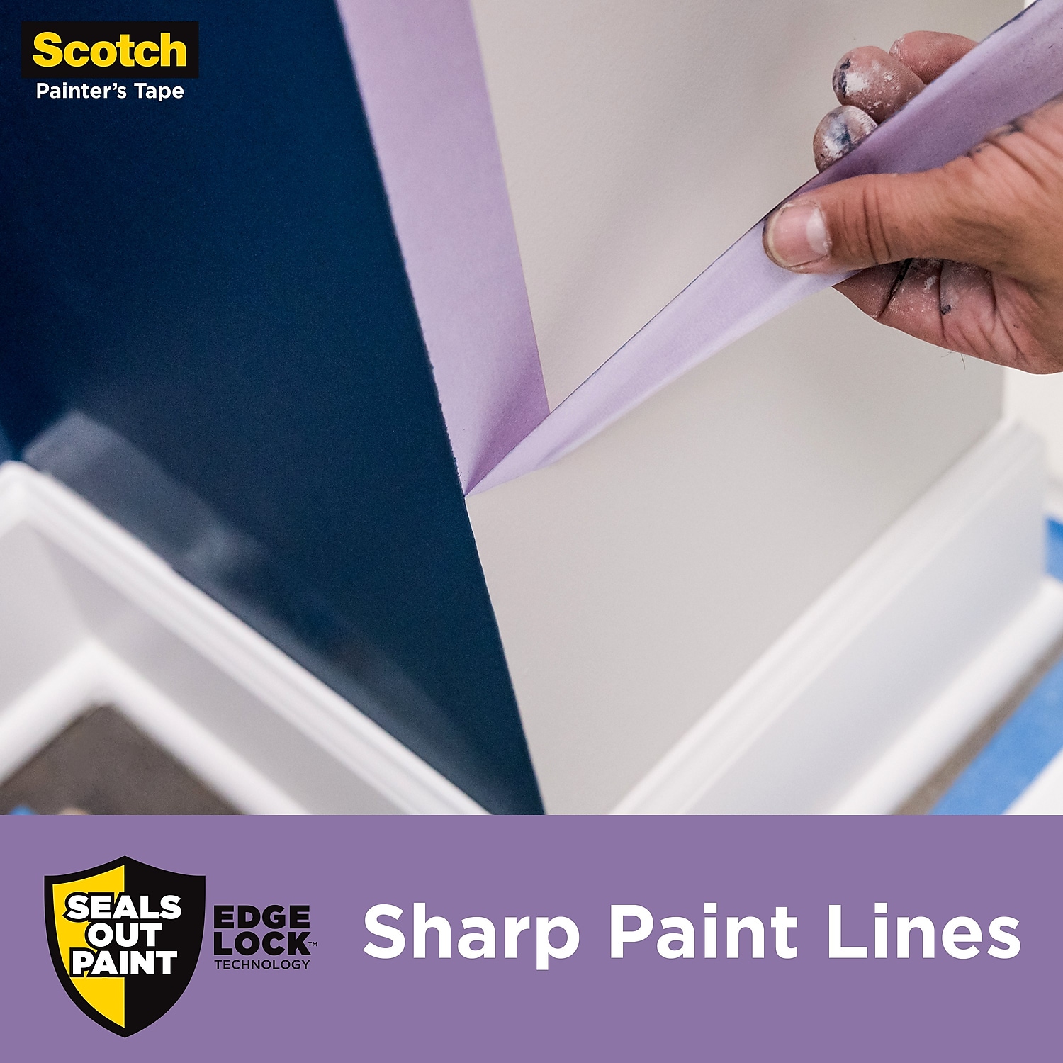 SI Products ScotchBlue WALLS + WOOD FLOORS Painter's Tape T935208012PK
