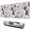 Boston Terriers, variant on Long Mouse Pads for Desk,Dachshunds on the Beach Desk Mats on Top Of Desks, Desk Mouse Pad Extra Large with 3mm Non-Slip Base and Stitched Edge for Gaming,Office,Work,Home 31.5"x11.8"