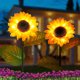 thumbnail image 3 of Moyic Girasoles Luz solar IP55 Lámpara de decoración de vacaciones a prueba de agua Patio Pasillo Paisaje Herramienta de iluminación decorativa Iluminación y accesorios Moyic HA072746-00, 3 of 6