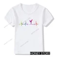 thumbnail image 3 of Dance Heart Kids T Shirt Dance Taekwondo Girls Printed Summer Sports T-shirt for Kids Aliexpress Uk Stranger Things Tops Tee, 3 of 5