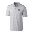 thumbnail image 2 of Men's Cutter & Buck Steel Air Force Falcons Vault Advantage Tri-Blend Space Dye Big & Tall Polo, 2 of 3