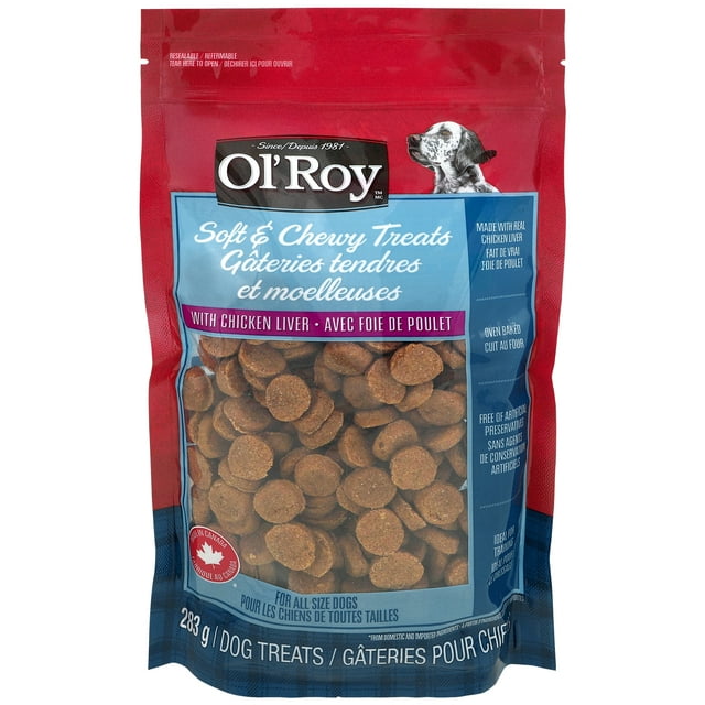 Ol'Roy Gâteries tendres pour chiens au foie