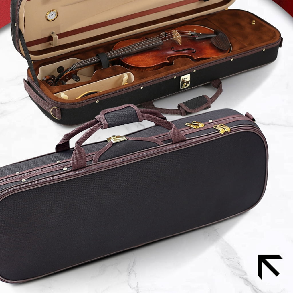 YongCo Practical Violin Case with Soft Interior Lining String Instrument Case for Safe Transport Suitable for Music Enthusiasts
