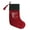 C, variant on Christmas Stocking Red & Green Velvet With Tassel, Rhinestone Monogram (L)