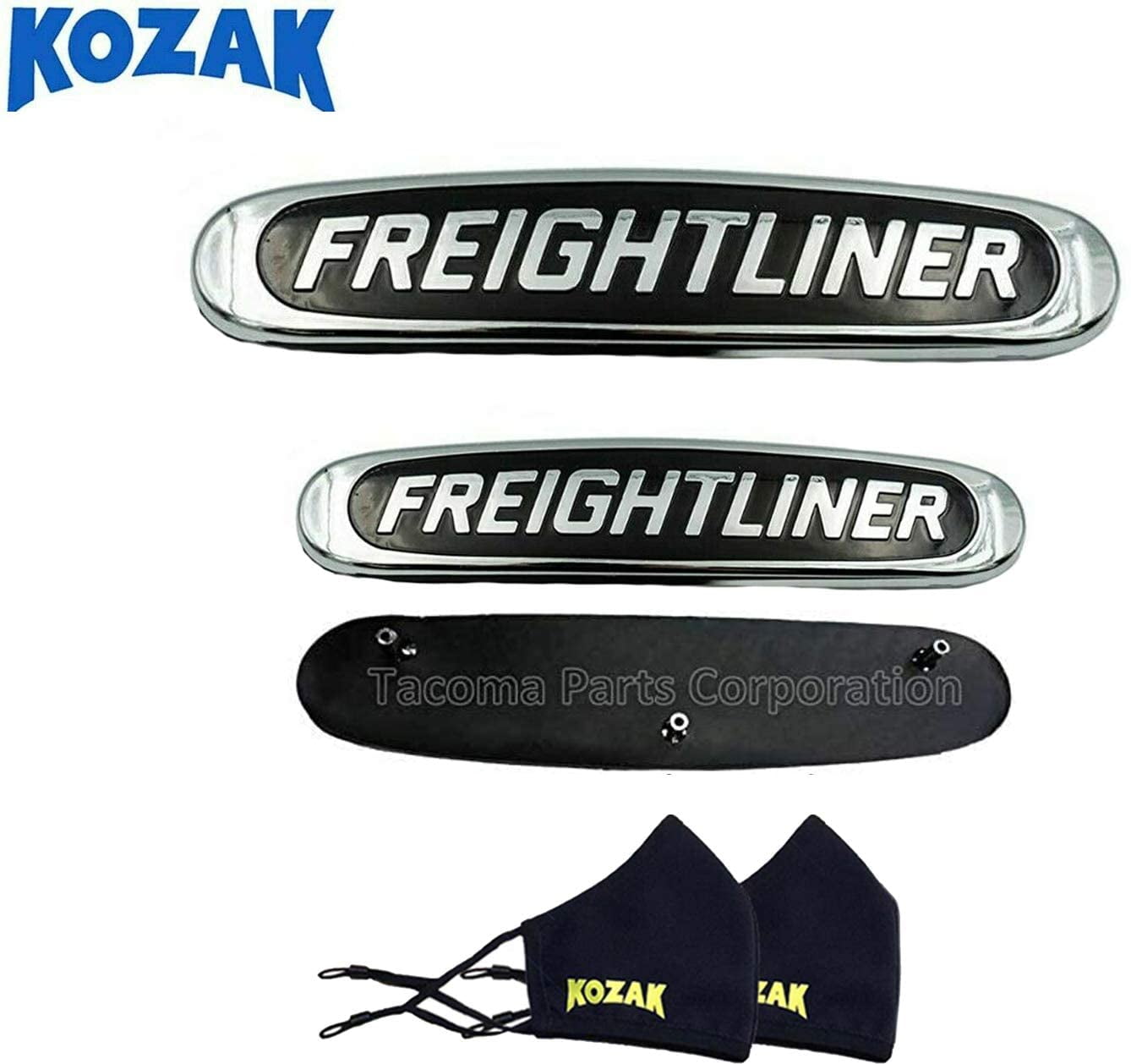 Freightliner Custom Rag with Black Patch Logo
