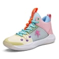 thumbnail image 3 of Zapatillas de baloncesto antideslizantes para niños y niñas, zapatillas deportivas antideslizantes y transpirables, ligeras e informales, 3 of 5