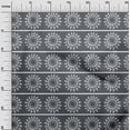 thumbnail image 2 of oneOone Polyester Lycra Fabric Stripe & Mandala Block Printed Craft Fabric BTY 56 Inch Wide, 2 of 4
