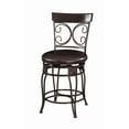 thumbnail image 1 of Powell Tabouret de comptoir avec motifs spirales, 1 of 5