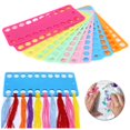 thumbnail image 4 of Embroidery Floss Organizer, Plastic Thread Winding Plate Reusable 20-Holes Thread Winding Board, For Needlework Project DIY Sewing, 4 of 8