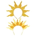 thumbnail image 6 of Hfppkn Shimmering Flashing Sun Flame Headband, Holiday Party Hair Accessory for Festive Events, Style 3 30x23cm, 6 of 7