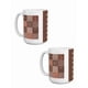 thumbnail image 1 of Duo de tazas de cerámica 445 ml diseño café, 1 of 7