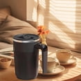 thumbnail image 6 of Esquirla Auto Stirring Coffee Mug Automatic Mixing Cup for Backpacking Travel Camping black, 6 of 8