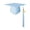 Sky Blue#111, variant on Knitted Doctoral Graduation Hat Degree Cap Bachelor Hat with Year Plate White Adult Mentor Hat for Graduation Ceremony 2026 Party Decorations Gifts