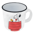 thumbnail image 6 of Silver Buffalo Peanuts Snoopy and Woodstock Get Cozy Ceramic Camper Mug, 20 Ounces, 6 of 7
