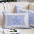 thumbnail image 2 of Purple Ocean Starfish Throw Pillow Cover 20 x 30 Inch Decorative Pillow Cover Modern Minimalist Marine Life Lumbar Pillowcase Seasonal Rectangle Cushion Case for Couch Sofa Bed Living Room, 2 of 9