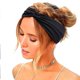 thumbnail image 4 of Diademas de turbante, diademas elásticas anchas para mujer, accesorios para el cabello grueso Hs, 4 of 5