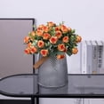 thumbnail image 1 of Neinkie Simulation Bouquet Not Wither Charming Exquisite Faux Silk Flower Photography Props Artificial Rose for Home, 1 of 9