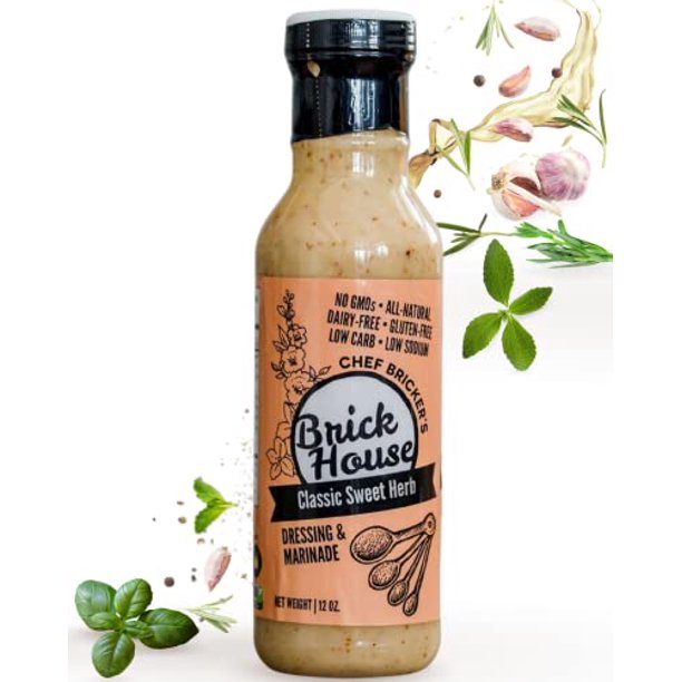 CLASSIC SWEET HERB Vinaigrette Salad Dressing Low Sodium Salad