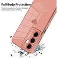 thumbnail image 3 of Samsung Galaxy A14 5G Case Love Heart 6D Plating Electroplate Luxury Elegant Case Camera Protector Soft TPU Shockproof Protective Corner Back Cover -Pink, 3 of 10