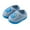 Blue, variant on Fozruso Child Casual Slippers Winter Warm Indoor Shoes For Toddler Soft Comfortable Cute Cartoon Design For Kids Slippers,Winter Fleece Lined Slippers Sizes 7 Toddler(18-24 Months)