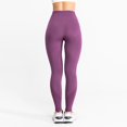 thumbnail image 5 of Outfmvch Yoga Pants Pantyhose for Women Thermal Leggings Wide Leg Pants Workout Leggings for Women Seamless Leggings Wide Leg Sweatpants Women Purple M, 5 of 7