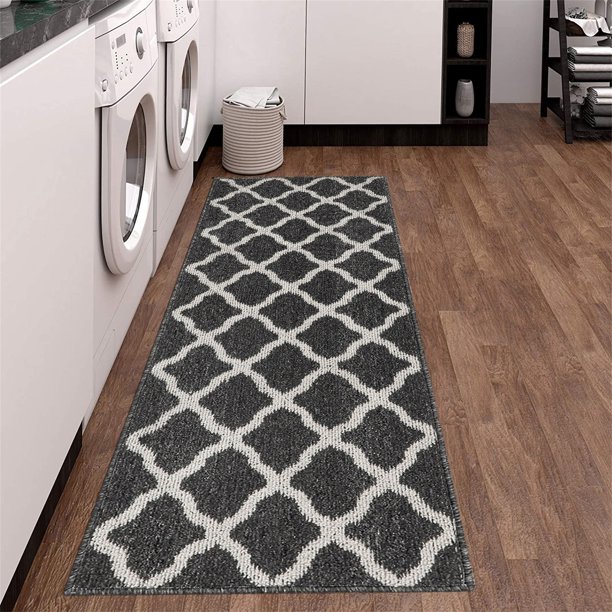 Ileading Indoor Door Mat Non Slip LowProfile Entrance Rug Front Inside