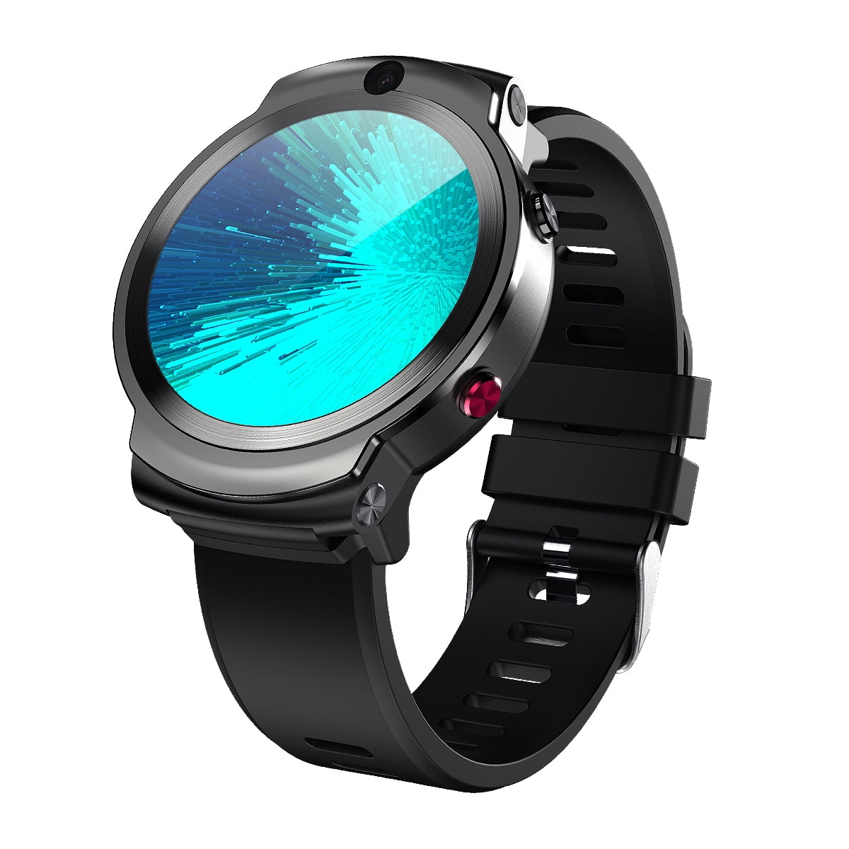 Lemfo Lem13 4G Lte Smart Watch With Nano Sim Card Slot 8Mp 2Mp Dual Camera Smartwatch With Video Calling And Speaker Ip67 Waterproof Sport Watch With Pedometer And Multiple Workout Modes Fitness Wri