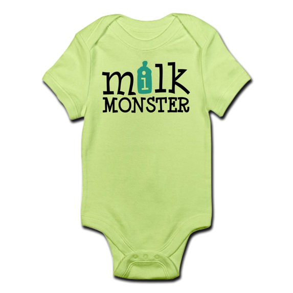CafePress - Milk Monster Infant Bodysuit - Baby Light Bodysuit