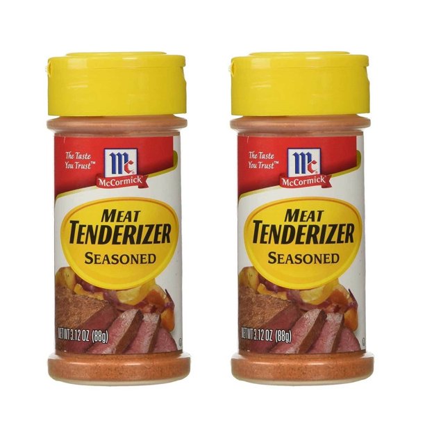 McCormick Seasoned Meat Tenderizer, 3.12 oz 2 Pack