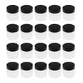 thumbnail image 4 of Luzkey Pot pour Animaux Vide avec Couvercle Rond Polyvalent Réutilisable Empilable Design Transparent Bocaux de Cuisine pour Crème Noix Pâtes Hydratants 20 Pcs 50ml, 4 of 8