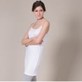 thumbnail image 4 of Defitshape Women's Soft Tank Sleeveless Sleep Shirt Cami Summer Backless Spring Pajamas Home Modal Cool Scoop Neck Spaghetti Strap White Small, 4 of 4